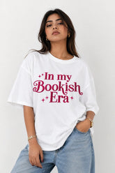 In My Bookish Era Oversized T-Shirt For Women