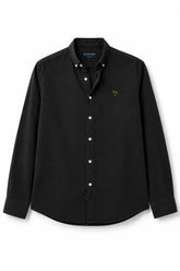 Black Plain Linen Cotton Shirt for Men | Premium Casual Shirt | Kapda Kulture