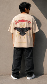 Eegenos Puff Oversized T-Shirt for Men | Kapda Kulture