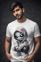 Men’s Printed Short Sleeve T-Shirt – Premium Cotton Streetwear