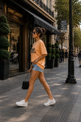 Main Character Orange Women’s Summer T-Shirt
