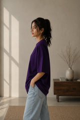 Purple Plain Women’s Summer T-Shirt