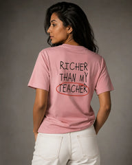 School Manifestation Baby Pink Women’s Summer T-Shirt