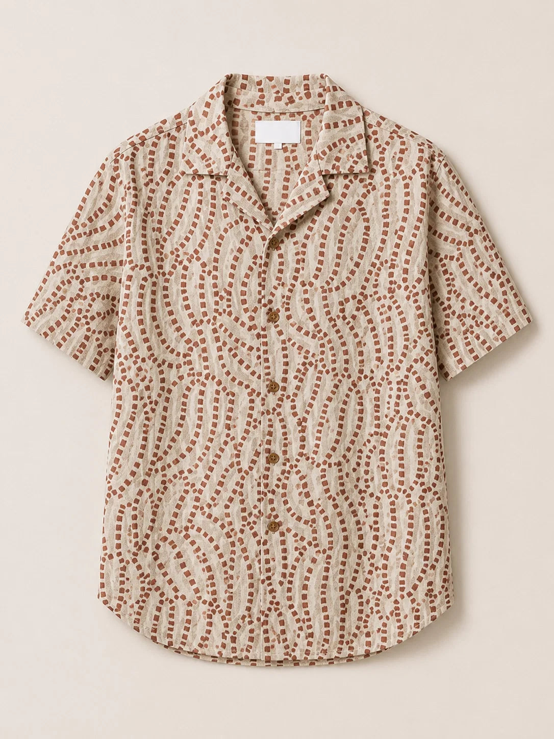 Desert Drift Linen Cotton Shirt for Men | Premium Casual Shirt | Kapda Kulture