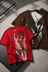 Pop Culture Oversized Tee Combo
