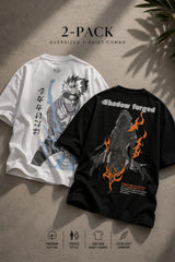 Kakashi x Shadow Forged Oversized T-Shirt Combo