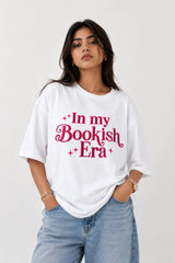 In My Bookish Era Oversized T-Shirt For Women