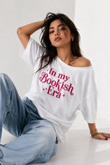 In My Bookish Era Oversized T-Shirt For Women