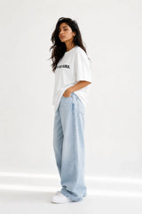 Lucky Girl Aura Oversized T-Shirt For Women