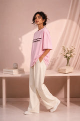 Hold on Just let me Oversized T-Shirt For Women