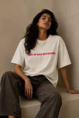 CEO of Bad Decisions Oversized T-Shirt For Women