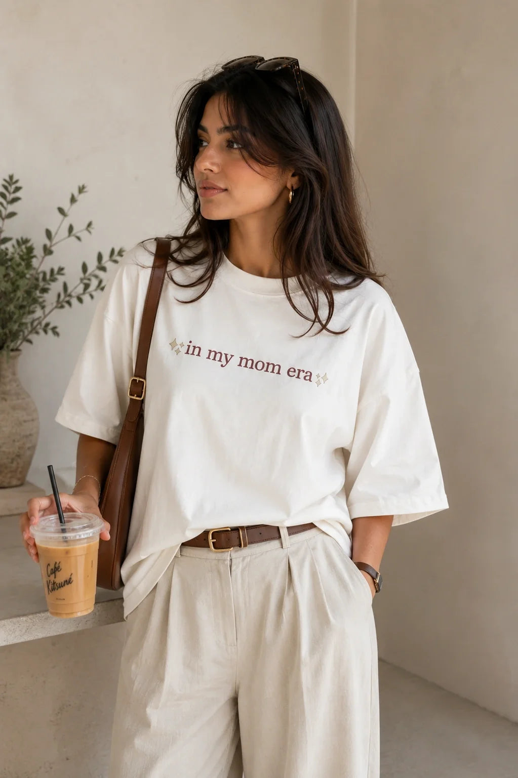 In my mom era Oversized T-Shirt For Women