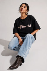 Self Love Club Oversized T-Shirt For Women