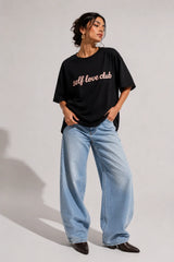 Self Love Club Oversized T-Shirt For Women