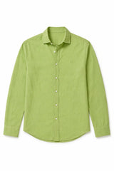 Sage Green Linen Cotton Shirt for Men | Premium Casual Shirt | Kapda Kulture