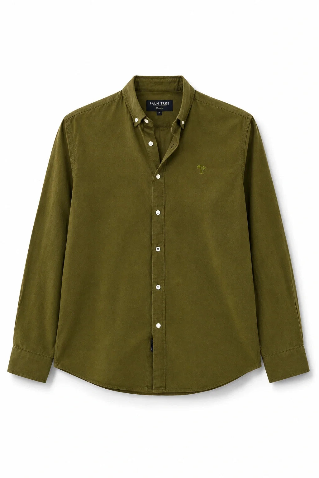 Olive Green Linen Shirt for Men | Premium Casual Shirt | Kapda Kulture