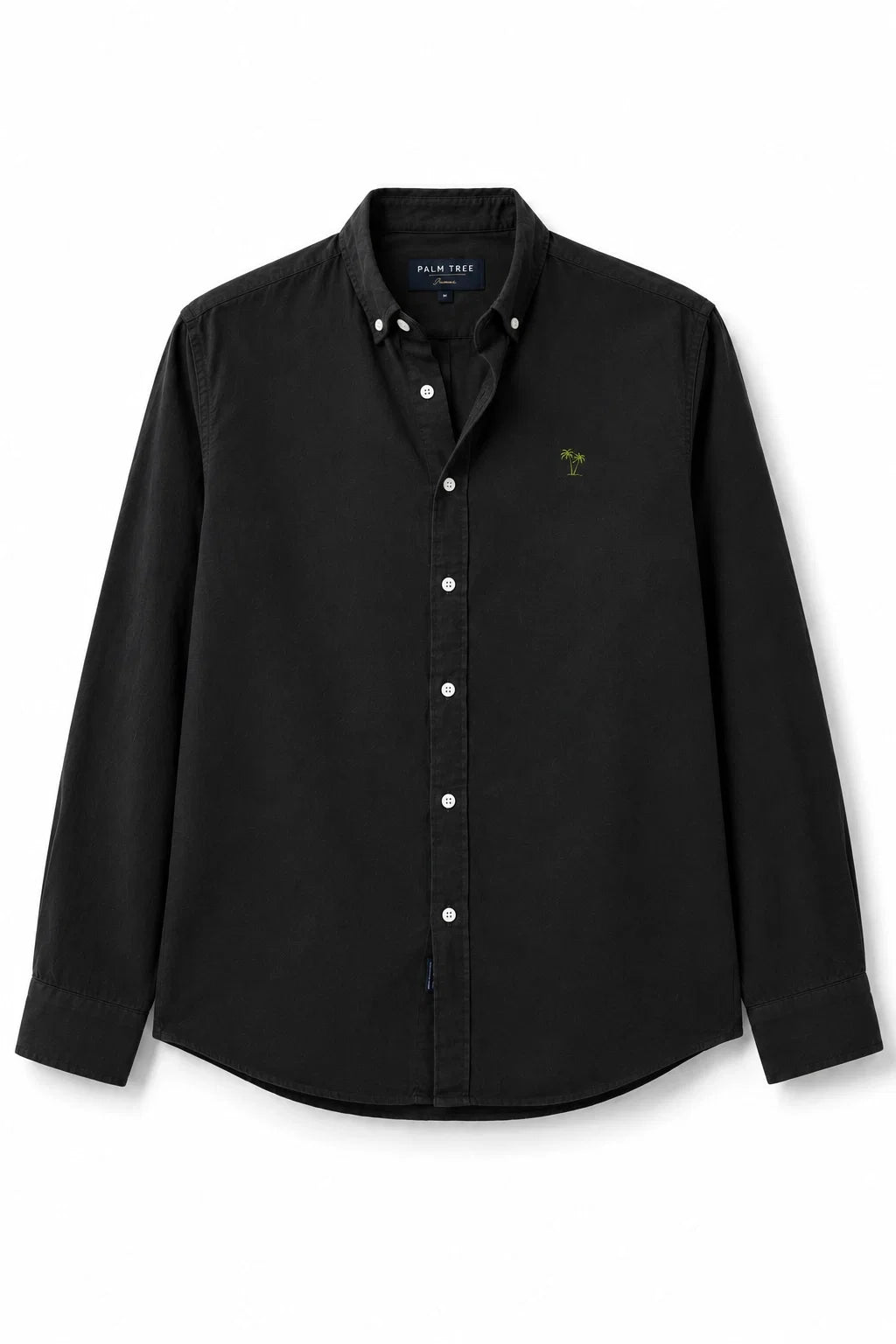 Black Plain Linen Cotton Shirt for Men | Premium Casual Shirt | Kapda Kulture