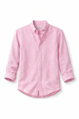Rose Calm Linen Cotton Shirt for Men | Premium Casual Shirt | Kapda Kulture