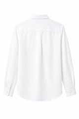 White Calm Linen Cotton Shirt for Men | Premium Casual Shirt | Kapda Kulture