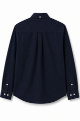 Navy Ease Linen Cotton Shirt for Men | Premium Casual Shirt | Kapda Kulture