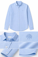 Sky Breeze Linen Cotton Shirt for Men | Premium Casual Shirt | Kapda Kulture