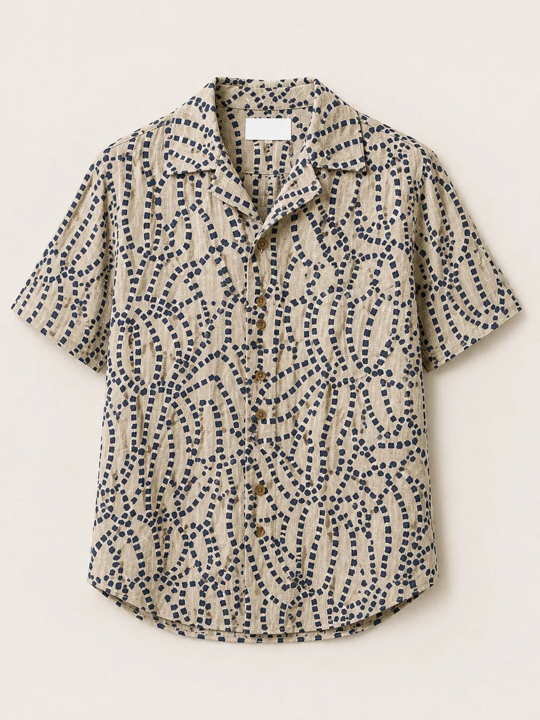 Ocean Drift Linen Cotton Shirt for Men | Premium Casual Shirt | Kapda Kulture
