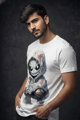 Men’s Printed Short Sleeve T-Shirt – Premium Cotton Streetwear