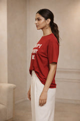 Same Shet Different Day Red Women’s Summer T-Shirt