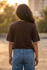 Same Shet Different Day Chocolate Brown Women’s Summer T-Shirt