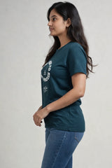 Stay True Petrol Green Women’s Summer T-Shirt