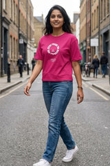 Stay True Raspberry Pink  Women’s Summer T-Shirt