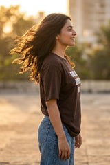 Same Shet Different Day Chocolate Brown Women’s Summer T-Shirt