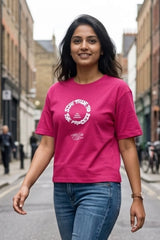 Stay True Raspberry Pink  Women’s Summer T-Shirt