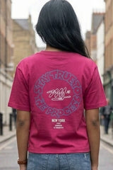 Stay True Raspberry Pink  Women’s Summer T-Shirt