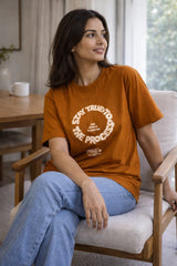 Stay True Burnt Orange Women’s Summer T-Shirt