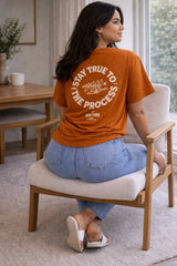 Stay True Burnt Orange Women’s Summer T-Shirt